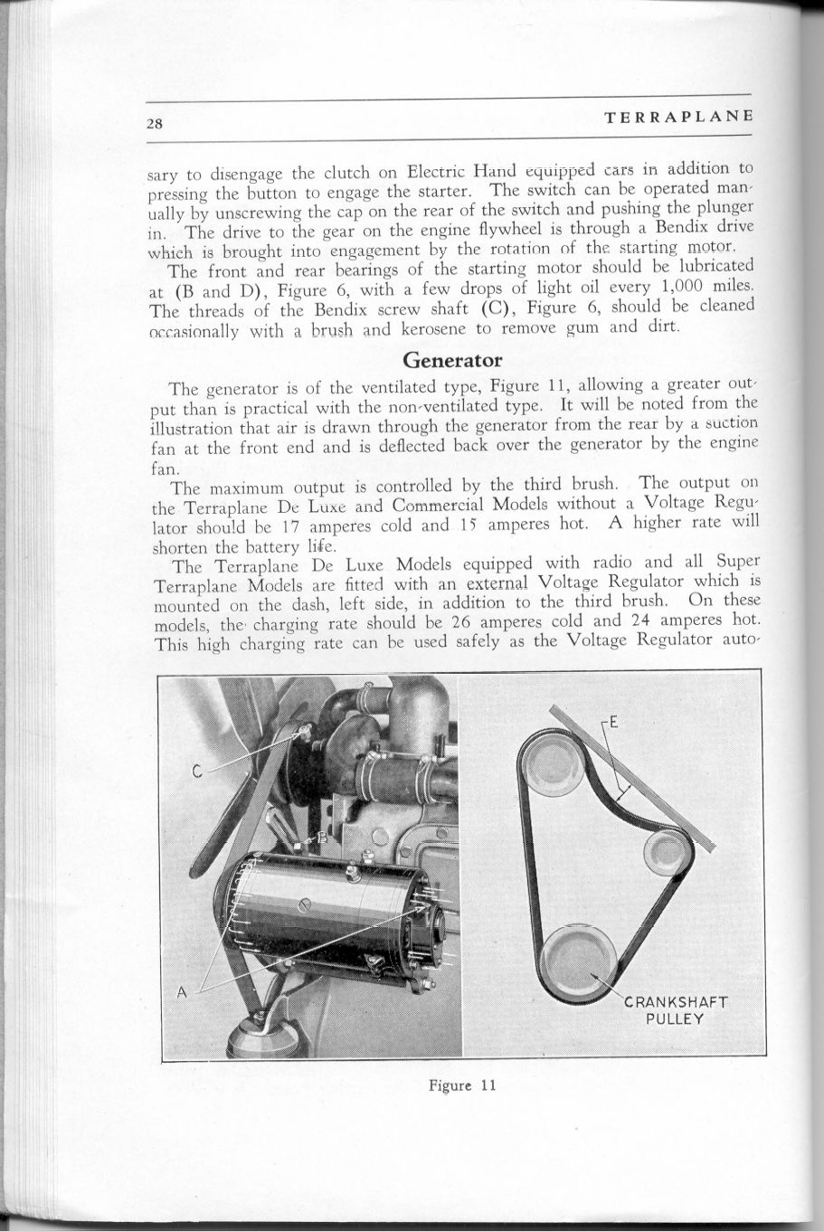 1937 Hudson Terraplane Owners Manual Page 18